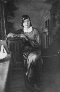 Юрга. Анна Матвеевна  Голенкова  (Мельникова) 1938 год